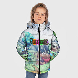 Куртка зимняя для мальчика TERRARIA, цвет: 3D-красный — фото 2