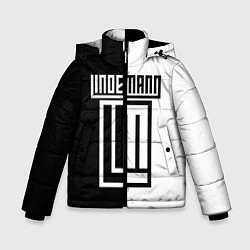 Куртка зимняя для мальчика LINDEMANN, цвет: 3D-черный