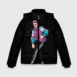 Куртка зимняя для мальчика Ильич, цвет: 3D-черный