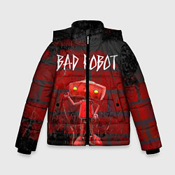 Куртка зимняя для мальчика Bad Robot, цвет: 3D-черный