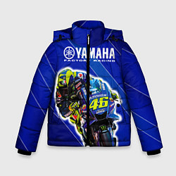 Куртка зимняя для мальчика Valentino Rossi, цвет: 3D-красный