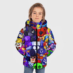 Куртка зимняя для мальчика BRAWL STARS ALL BRAWLER, цвет: 3D-черный — фото 2