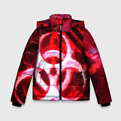Куртка зимняя для мальчика Plague Inc LB Oko, цвет: 3D-светло-серый