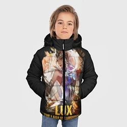 Куртка зимняя для мальчика Lux, цвет: 3D-черный — фото 2