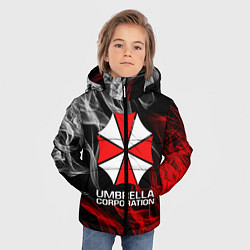 Куртка зимняя для мальчика UMBRELLA CORP, цвет: 3D-черный — фото 2