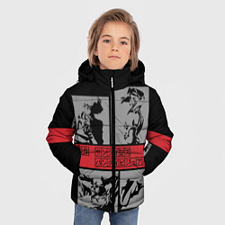 Куртка зимняя для мальчика Cowboy Bebop anime, цвет: 3D-светло-серый — фото 2