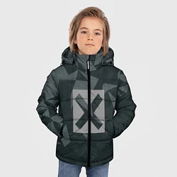 Куртка зимняя для мальчика Cross, цвет: 3D-черный — фото 2