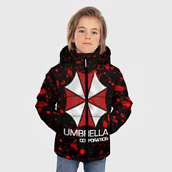 Куртка зимняя для мальчика UMBRELLA CORP, цвет: 3D-черный — фото 2