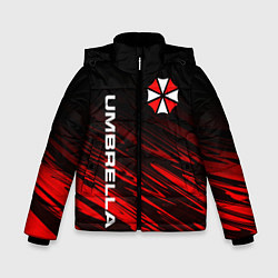 Куртка зимняя для мальчика UMBRELLA CORPORATION, цвет: 3D-черный