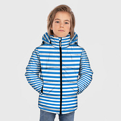 Куртка зимняя для мальчика Тельняшка ВДВ, цвет: 3D-черный — фото 2