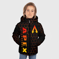 Куртка зимняя для мальчика APEX LEGENDS, цвет: 3D-светло-серый — фото 2