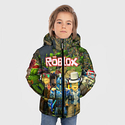 Куртка зимняя для мальчика ROBLOX, цвет: 3D-светло-серый — фото 2