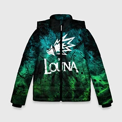 Куртка зимняя для мальчика Louna, цвет: 3D-черный