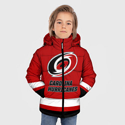 Куртка зимняя для мальчика Каролина Харрикейнз, цвет: 3D-светло-серый — фото 2