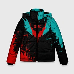 Куртка зимняя для мальчика DMC, цвет: 3D-красный