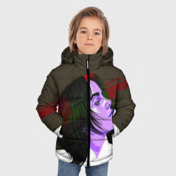 Куртка зимняя для мальчика ALL THE GOOD GIRLS GO TO HELL, цвет: 3D-черный — фото 2