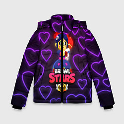 Куртка зимняя для мальчика Brawl Stars Calavera Piper, цвет: 3D-черный