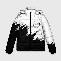 Куртка зимняя для мальчика Opel, цвет: 3D-черный