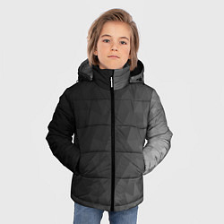 Куртка зимняя для мальчика Dark abstraction, цвет: 3D-черный — фото 2