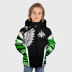 Куртка зимняя для мальчика Пограничные Войска, цвет: 3D-черный — фото 2