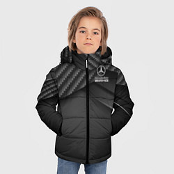 Куртка зимняя для мальчика Mercedes-AMG, цвет: 3D-светло-серый — фото 2