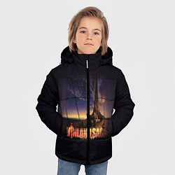 Куртка зимняя для мальчика Vinland saga, цвет: 3D-светло-серый — фото 2
