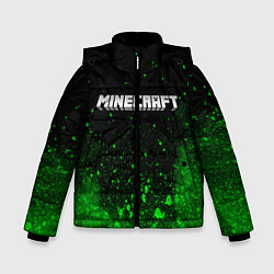 Куртка зимняя для мальчика MINECRAFT, цвет: 3D-черный