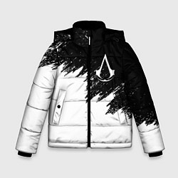 Куртка зимняя для мальчика ASSASSINS CREED, цвет: 3D-светло-серый