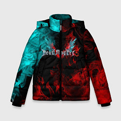 Куртка зимняя для мальчика DEVIL MAY CRY, цвет: 3D-красный