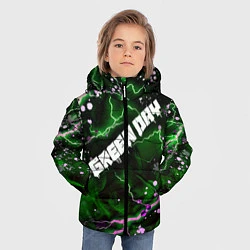 Куртка зимняя для мальчика GreenDay, цвет: 3D-черный — фото 2