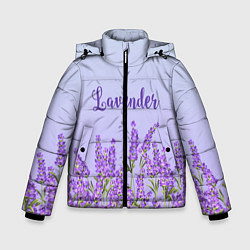 Куртка зимняя для мальчика Lavander, цвет: 3D-черный