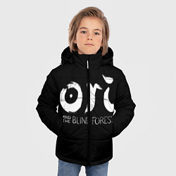 Куртка зимняя для мальчика Ori, цвет: 3D-черный — фото 2