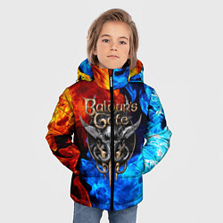Куртка зимняя для мальчика BALDURS GATE, цвет: 3D-черный — фото 2