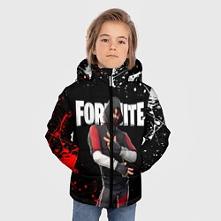 Куртка зимняя для мальчика FORTNITE IKONIK, цвет: 3D-красный — фото 2