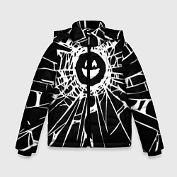 Куртка зимняя для мальчика BLACK MIRROR, цвет: 3D-черный