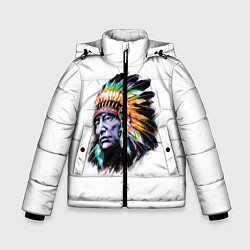 Зимняя куртка для мальчика Индеец