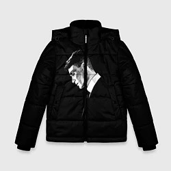 Куртка зимняя для мальчика Peaky Blinders, цвет: 3D-черный