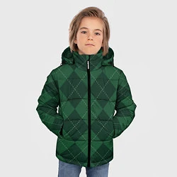 Куртка зимняя для мальчика ДЕНЬ СВЯТОГО ПАТРИКА, цвет: 3D-светло-серый — фото 2