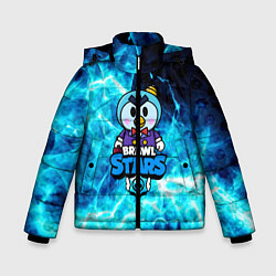 Куртка зимняя для мальчика BRAWL STARS:MR P, цвет: 3D-черный