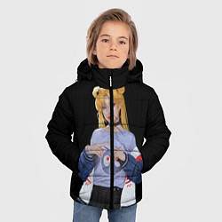 Куртка зимняя для мальчика СЕЙЛОР МУН, цвет: 3D-красный — фото 2