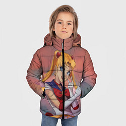 Куртка зимняя для мальчика СЕЙЛОР МУН, цвет: 3D-светло-серый — фото 2