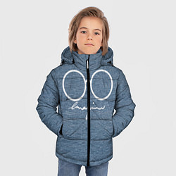 Куртка зимняя для мальчика Imagine John Lennon, цвет: 3D-светло-серый — фото 2