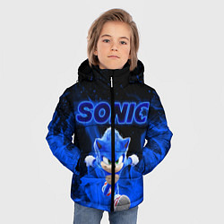 Куртка зимняя для мальчика SONIC, цвет: 3D-красный — фото 2