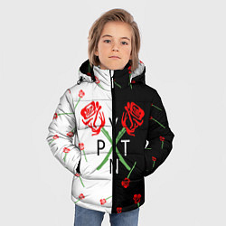 Куртка зимняя для мальчика PAYTON MOORMEIER - ТИКТОК, цвет: 3D-светло-серый — фото 2