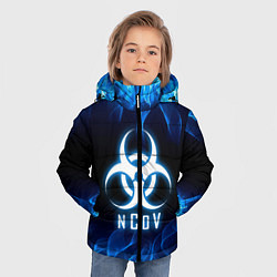Куртка зимняя для мальчика NCoV, цвет: 3D-черный — фото 2
