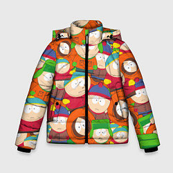 Куртка зимняя для мальчика ЮЖНЫЙ ПАРК, цвет: 3D-светло-серый