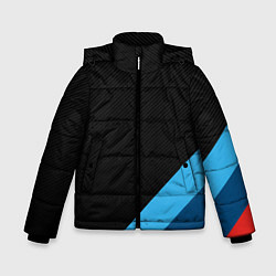 Куртка зимняя для мальчика BMW MASK, цвет: 3D-черный