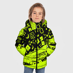 Куртка зимняя для мальчика Roblox цвета 3D-черный — фото 2