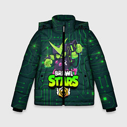 Зимняя куртка для мальчика BRAWL STARS VIRUS 8-BIT