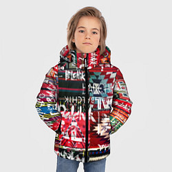 Куртка зимняя для мальчика Balchik pattern, цвет: 3D-черный — фото 2